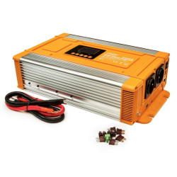 Měnič napětí Carspa PX2000-12, 12V/230V+USB 2000W čistá sinusovka