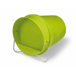 Kbelíková napáječka pro slepice plastová zelená GAUN 11015 - 6 l