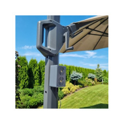 Vodotěsný, ultrazvukový odpuzovač na kuny, myši a potkany VIANO OD9, až 2500 m2