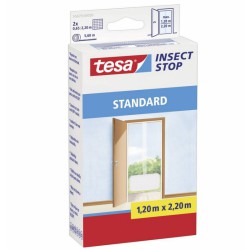 Síť proti hmyzu do dveří Tesa Standard, 55679-20, 1,3 x 2,2 m, bílá