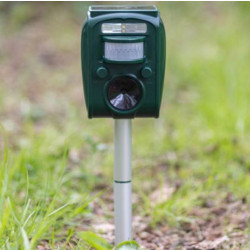 Ultrazvukový odpuzovač zvěře KERBL SONIC FLASH SOLAR