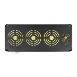 Vodotěsný, bezdrátový, ultrazvukový odpuzovač na kuny, myši a potkany VIANO ODA-2 KING, až 3000 m2, rozsah 120°