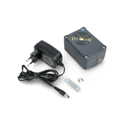 Vodotěsný, ultrazvukový odpuzovač na kuny, myši a potkany VIANO OD12, až 2000 m2