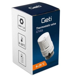 Termostatická hlavice GETI GTV03