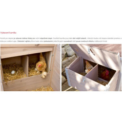 Kurník pro slepice KERBL EMMA