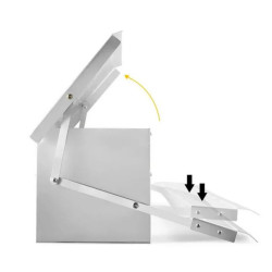 Nášlapné krmítko AGROFORTEL - 16 litrů, šetří krmivo, kvalitní provedení