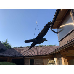 Plašič ptáků Havran v letu 80 X 11 X 45 cm