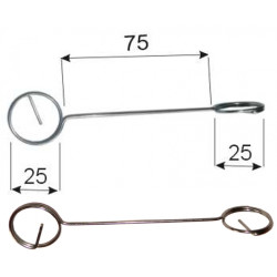 DRŽÁK CENOVKY - K167 - brýle přetočené 125 mm