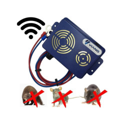 Ultrazvukový plašič do auta na kuny, myši a potkany VIANO OS-3 - napájení z autobaterie