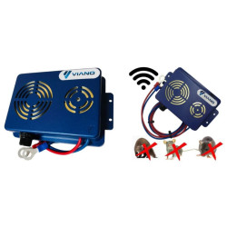 Ultrazvukový plašič do auta na kuny, myši a potkany VIANO OS-3 - napájení z autobaterie