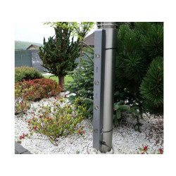 Vodotěsný, ultrazvukový odpuzovač na kuny, myši a potkany VIANO OD-13 - napájení přes 12V adaptér v balení