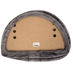 Pelíšek pro kočky na parapet KERBL 55x35x10 cm, šedý