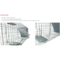 Past na kočky, kuny, potkany, krysy, lasičky a tchoře  TRAP ZL102x29x31