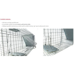 Past na kuny, kočky, potkany, krysy, lasičky a tchoře  TRAP ZL120x26x26