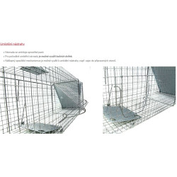 Past na kuny, kočky, potkany, krysy, lasičky a tchoře TRAP ZL100x26x26