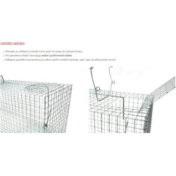 Past na potkany, krysy a lasičky TRAP ZL50x20x27