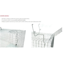 Past na potkany, krysy a lasičky TRAP ZL62x21x21