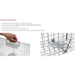 Past na potkany, krysy a lasičky TRAP ZL65x17x20