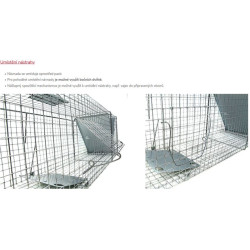 Past na kuny, kočky, potkany, krysy, lasičky a tchoře TRAP ZL100x26x26