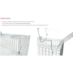 Past na kuny, kočky, potkany, krysy, lasičky a tchoře  TRAP ZL82x26x26