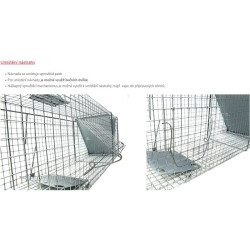 Past na kuny, potkany, krysy, lasičky a tchoře  TRAP ZL102x17x20