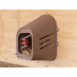 Snáškové hnízdo pro slepice KERBL 73163 LAYING NEST, 40x42x51 cm, hnědá