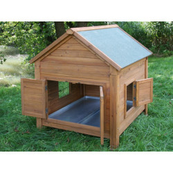 Kurník pro slepice, domek pro králíky KERBL 105x100x108 cm