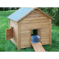 Kurník pro slepice, domek pro králíky KERBL 105x100x108 cm