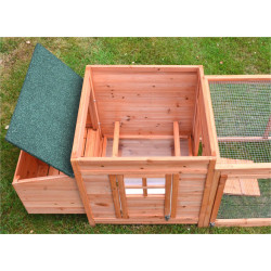 Dřevěný kurník DUBAI MAXI, 1900x735x1000 mm