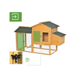 Kurník pro slepice PAWHUT D51-191