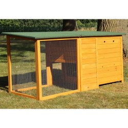 Dřevěný kurník TEMELÍN MAXI, 2150x650x800 mm