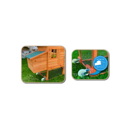 Kolečka ke kurníkům a králíkárnám