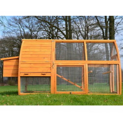 Dřevěný kurník VÍDEŇ, 1720x760x1020 mm