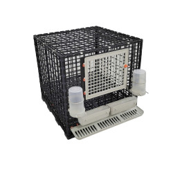 Klec pro slepice - modulární -  Leganest Care - 62 cm X 62 cm X 62 cm