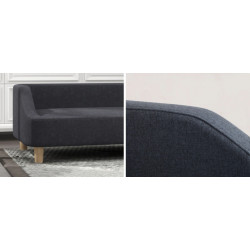 Pohovka pro psy PAWHUT D04-183CG, tmavě šedá, 95x63x39 cm