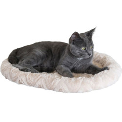 Pelíšek pro psy a kočky oboustranný KERBL 54x45x6 cm, béžový