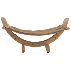 Lehátko, houpačka pro kočky KERBL SIESTA II, lněná