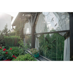 Samolepky pro odhánění ptáků velké - 10 archů