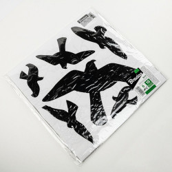 Samolepky pro odhánění ptáků velké - 1 arch