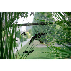 Samolepky pro odhánění ptáků malé -1 arch