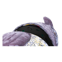 Plašič ptáků Sova 43cm /svítící oči, otáčející se hlava