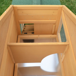 Dřevěná králíkárna BOSKOVICE, 1470x530x850 mm