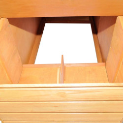 Dřevěný maxi kurník ISLAND XXXXL, 2950x1630x1700 mm