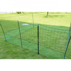 Nevodivá síť - 2 hroty, 1,25m x 12m včetně brány a kotevního materiálu