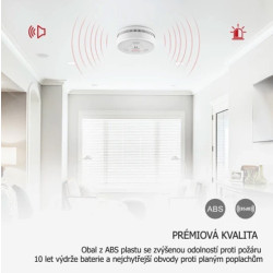 Požární hlásič X-Sense SD13 (SD11) se zárukou 10 let