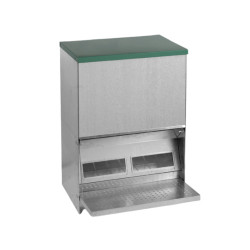 Nášlapné krmítko pro slepice, drůbež GAUN 11295 - 40 kg, pozinkované