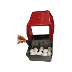 Snáškové hnízdo pro slepice se sběrným košíkem na vejce - ATV 301635 MANUAL NEST  36X42X41 červené