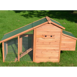 Dřevěný kurník BERLIN XL, 1900 x 1130 x 650 mm