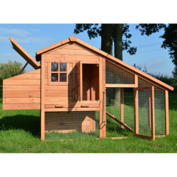 Dřevěný kurník BERLIN XL, 1900 x 1130 x 650 mm