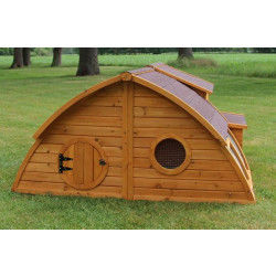 Dřevěný kurník OSLO, 1630x1550x860 mm